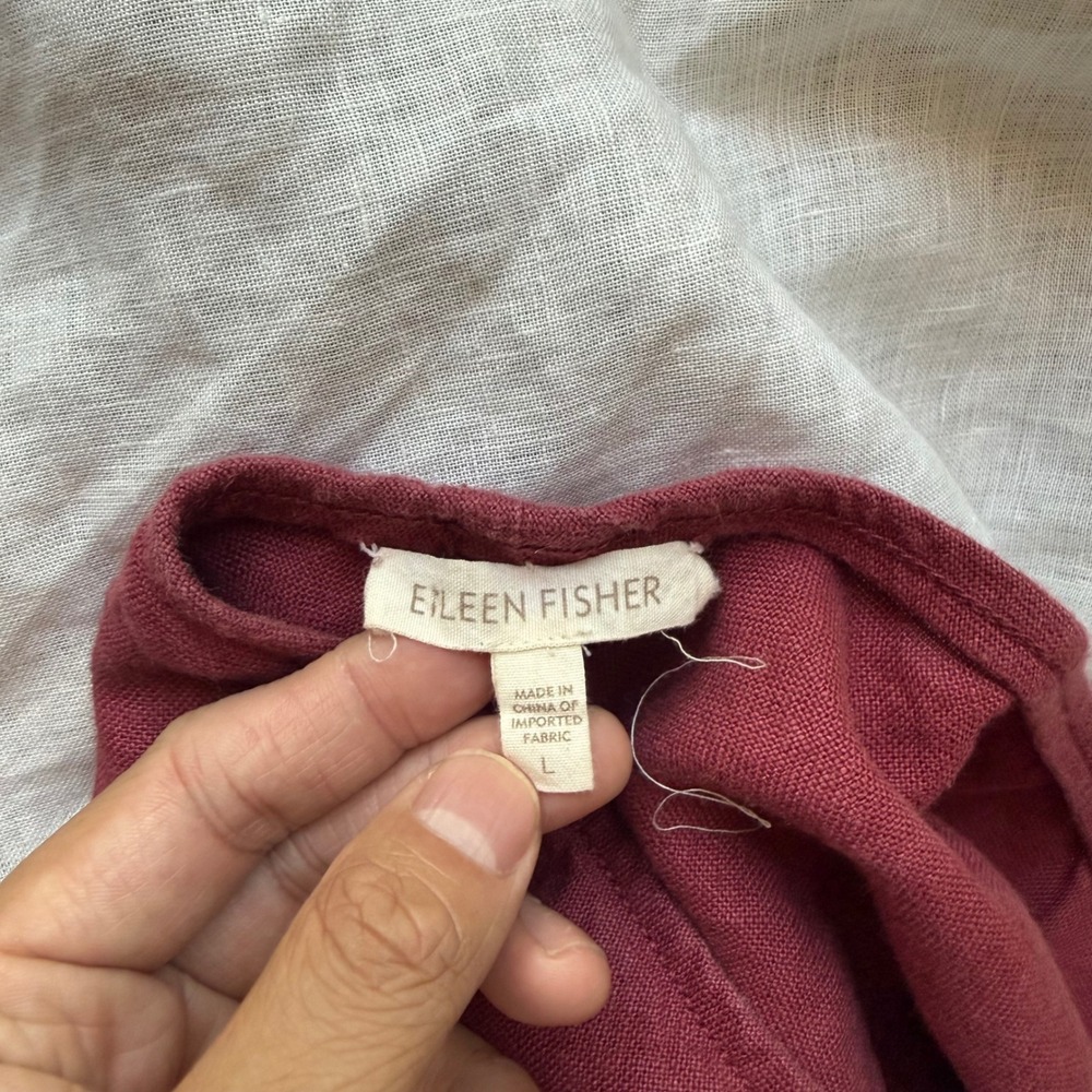 Eileen Fisher Raspberry Maxi Skirt - Picture 4 of 5